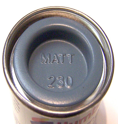 230  Humbrol (Matt) Enamel   PRU Blue AA1822