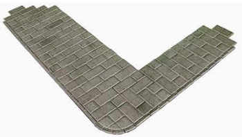 Metcalfe PO210  Self adhesive paving slabs