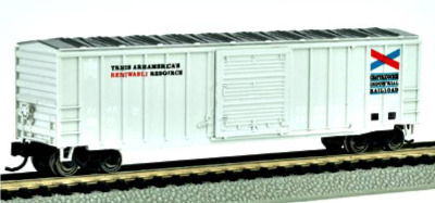 19655  50' Outside braced sliding door box car 'Chattahoochee Industrial Ra