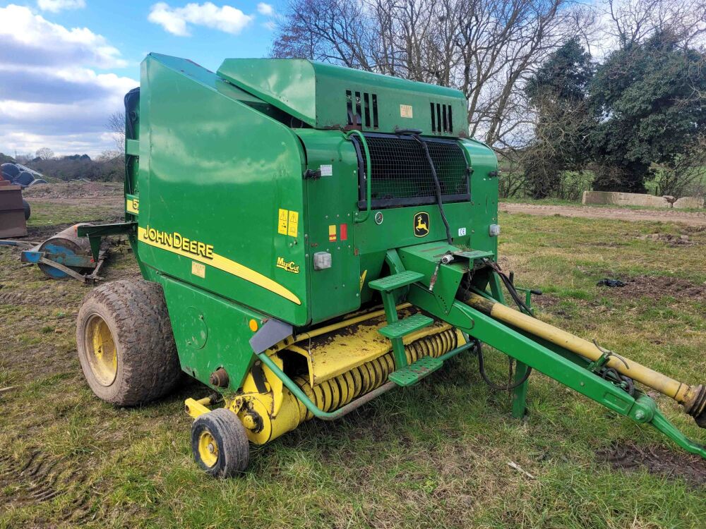 John Deere 578 Round Baler 2