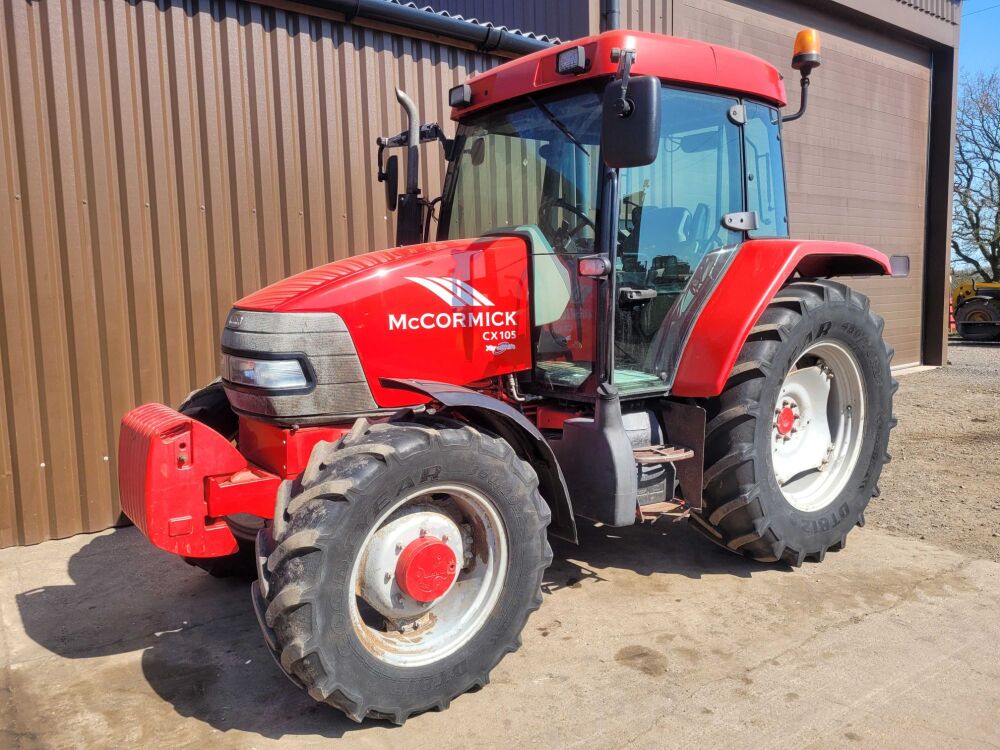 5099: SOLD. McCormick CX105 4wd, Year 2004, 54 Reg, 8000 hours, Nice Tidy Compact Tractor. £ SOLD.