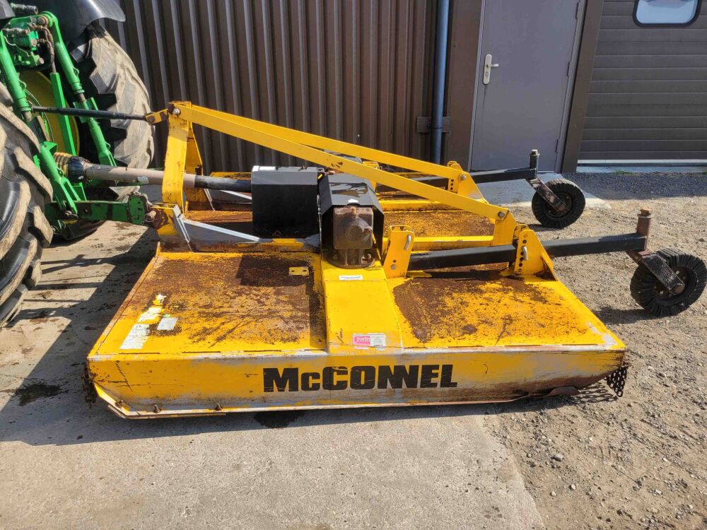 0603: McConnell Rhino 9ft Heavy Duty Rotary Topper, Good Strong Machine, £1,200 Plus Vat.
