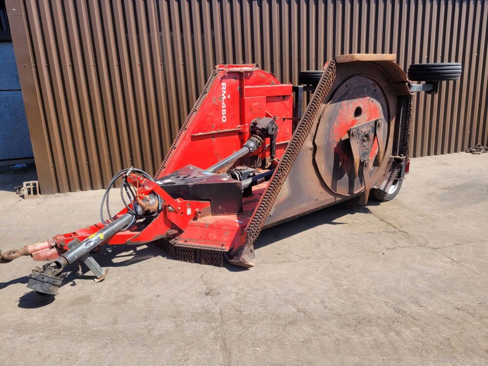 0604: Twose RM 460 Batwing Topper, Year 2013 / 14, Wide Angle PTO, 4.6 Metre Working Width, £4,800 Plus Vat