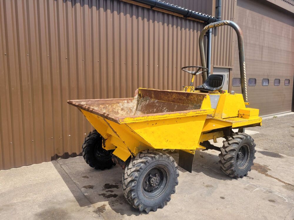 0210: Benford T2200 2 Ton 4wd Dumper Truck, 2 Cylinder Lister Diesel, Electric Start, 4wd, Roll Frame, Good Order, £2,500 Plus Vat