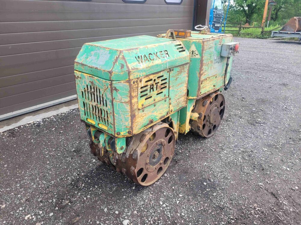 0399: Wacker RT820EC Remote Control  Vibrating Trench  Roller Compactor, 1996, GWO, Nice Simple Machine, Video Available.  &pound;2,200 Plus Vat