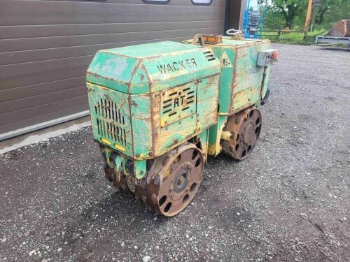 0399: Wacker RT820EC Remote Control  Vibrating Trench  Roller Compactor, 1996, GWO, Nice Simple Machine, Video Available.  £2,200 Plus Vat