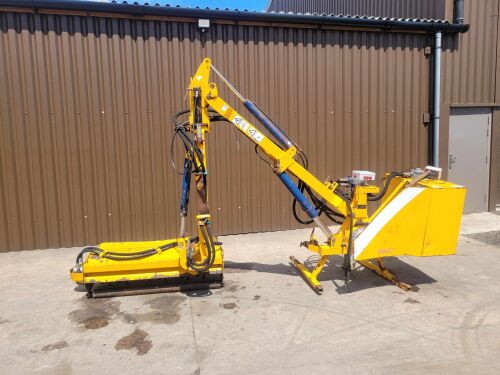 1010: Bomford B407 3 Point Linkage Hedgecutter, 1.3 Metre Head, Electric Control Conversion, £4,400 Plus Vat.
