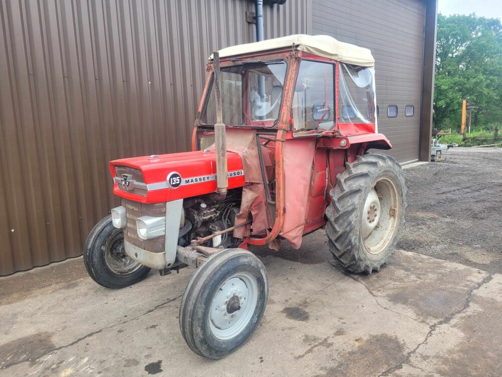 0300: Massey Ferguson 135, 1976, c/w Flexi Cab, PUH & Drawbar, Excellent Original Condition, 1 Owner, &pound;11,800 Plus Vat
