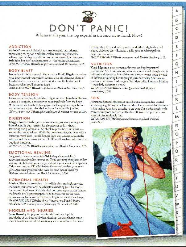 tatler spa guide 2012 as