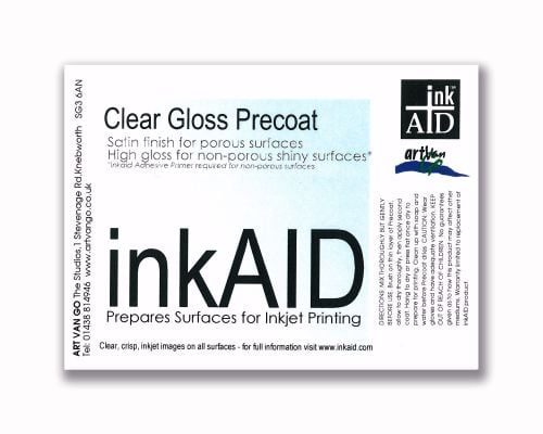 inkAID Clear Gloss Precoat