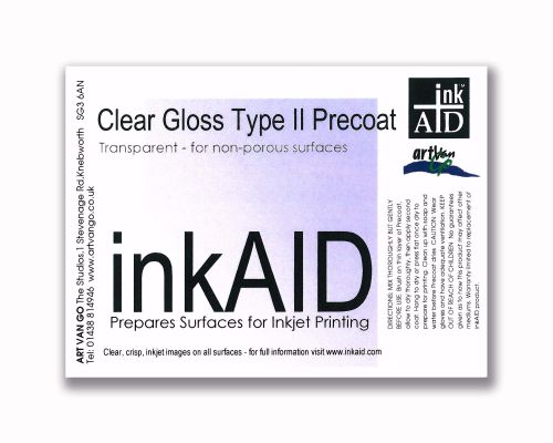 inkAID Clear Gloss Type II Precoat