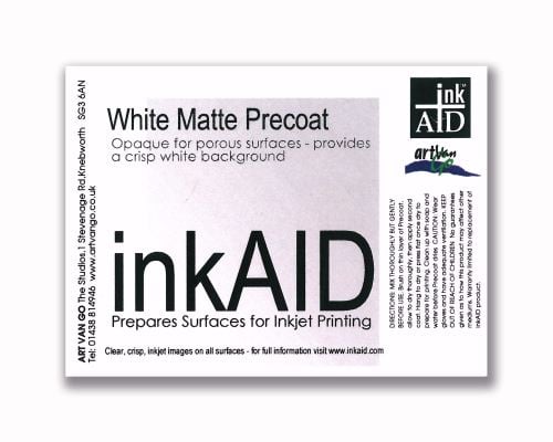 inkAID White Matte Precoat