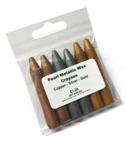 <!--047-->Pearl Metallic Wax Crayons