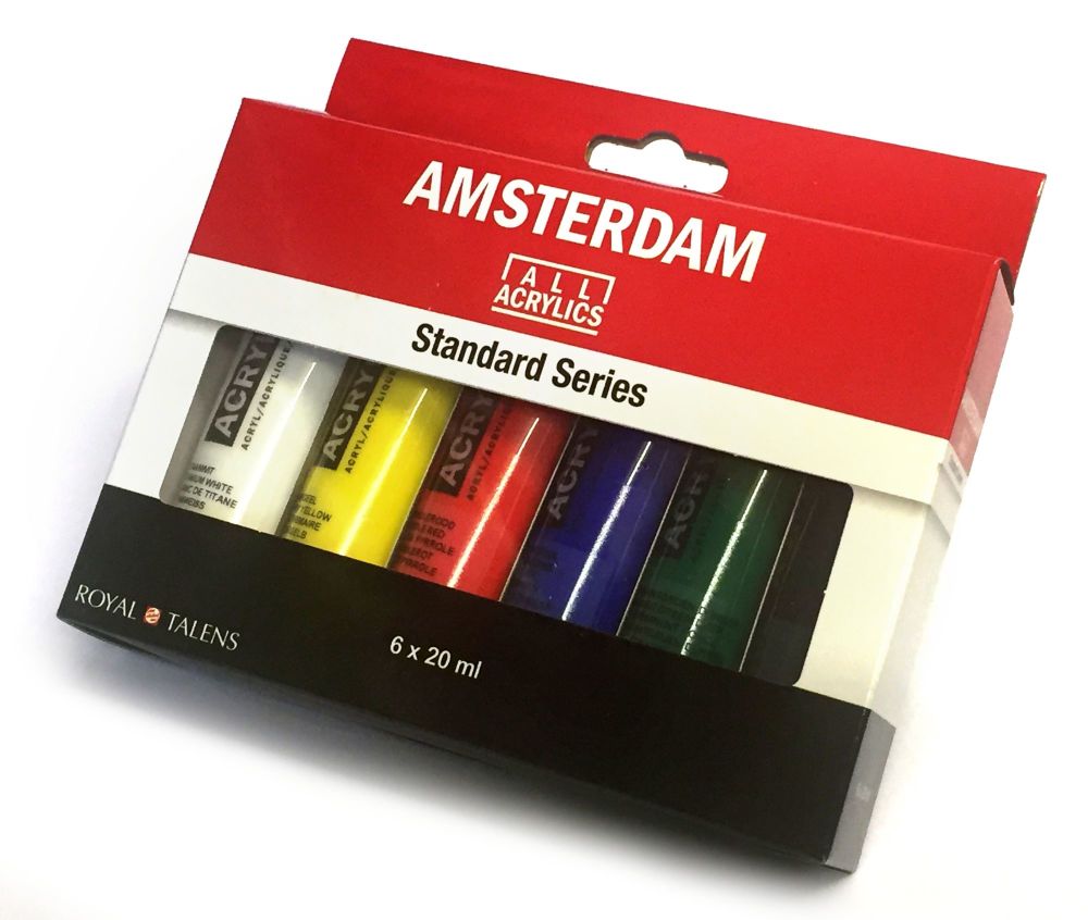 !!NEW - SPECIAL PRICE!! Talens ALL ACRYLICS Standard Series Set Amsterdam