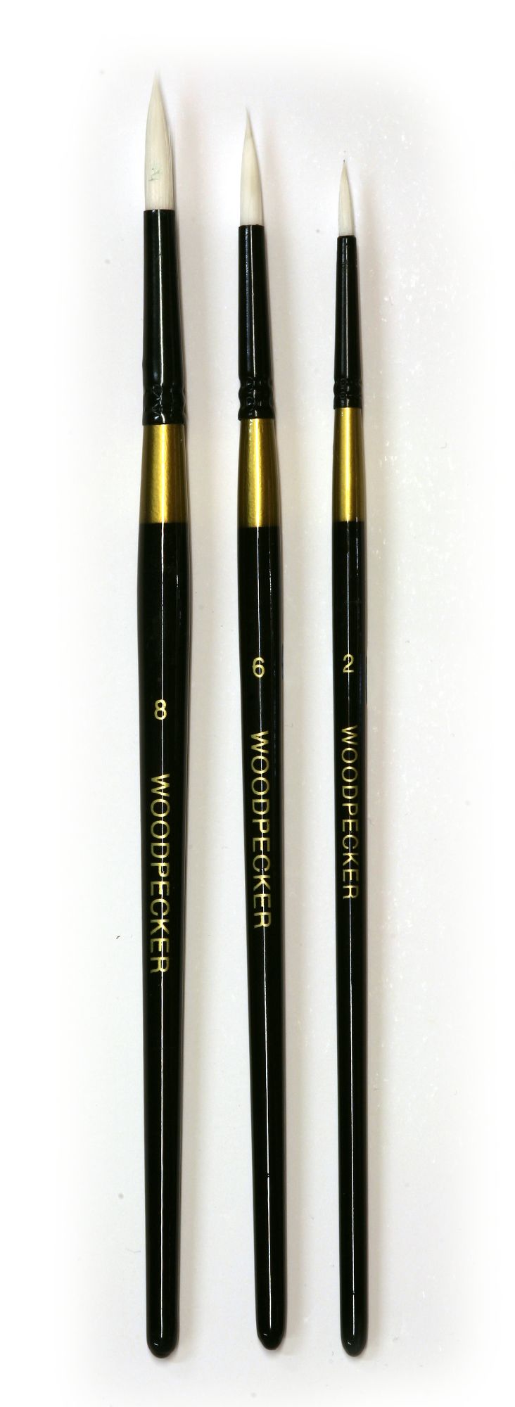 Synthetic Brush Set - 3 x Round