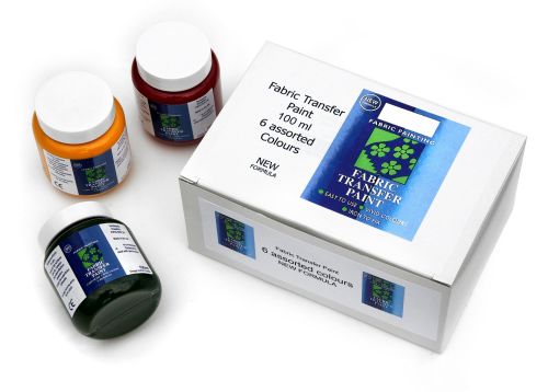 Transfer Paint Set - 100ml x 6 Colours