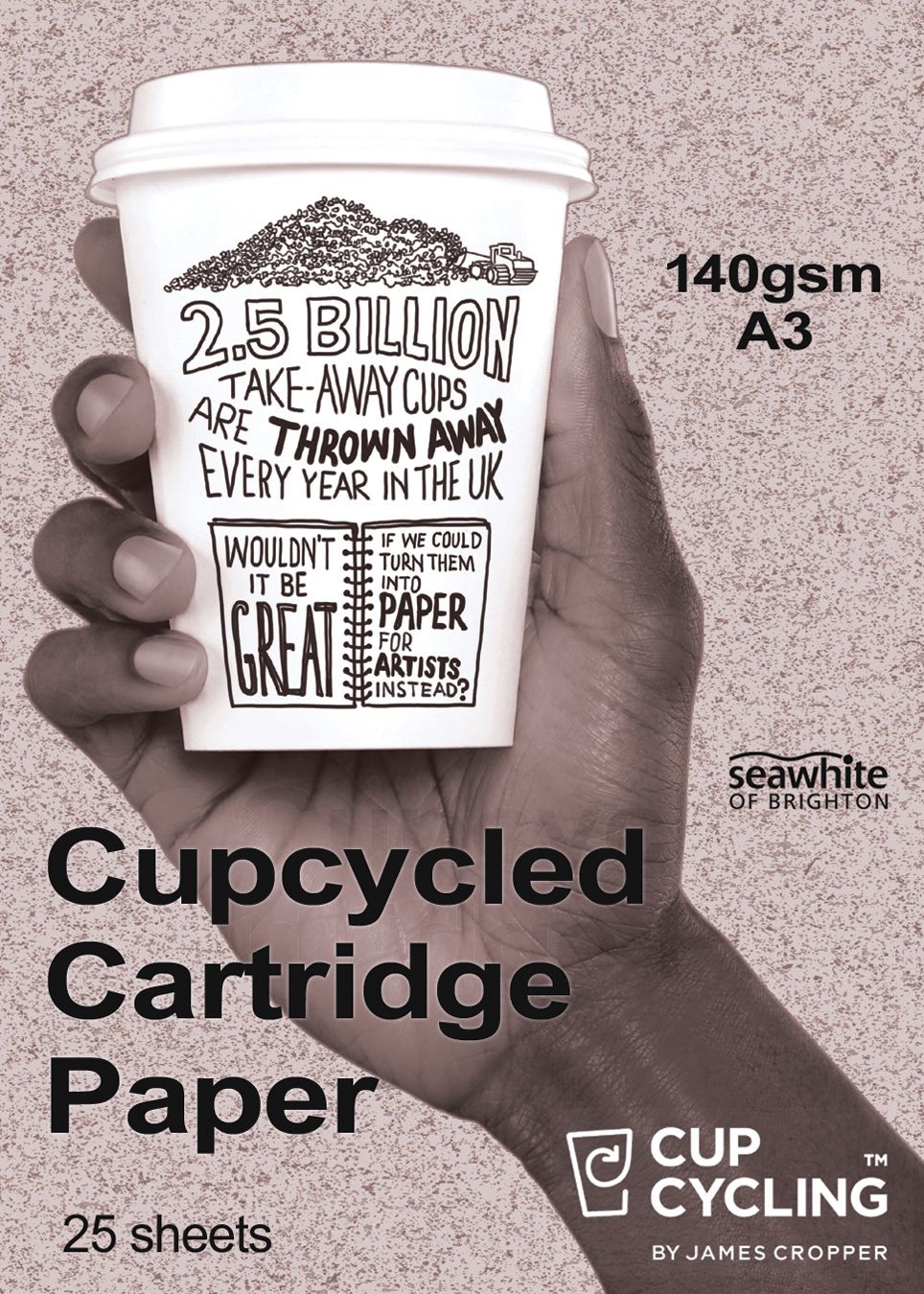 Seawhite Cupcycled Cartridge Paper pack