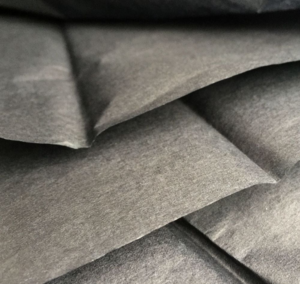 Black Discharge Tissue Sheets