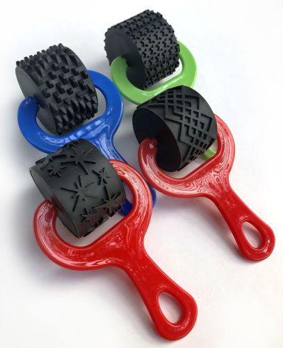 SPECIAL OFFER!! - Hard Patterned Rollers set of 4