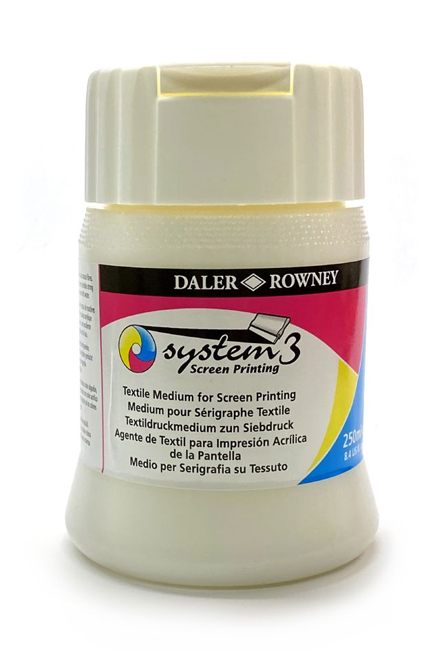 Daler-Rowney System3 Acrylic Textile Medium (250ml)