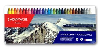 Neocolor II Watersoluble Wax Pastel 30 Set