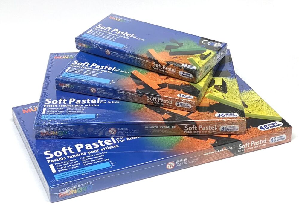 Mungyo Soft Pastel sets - Full sticks