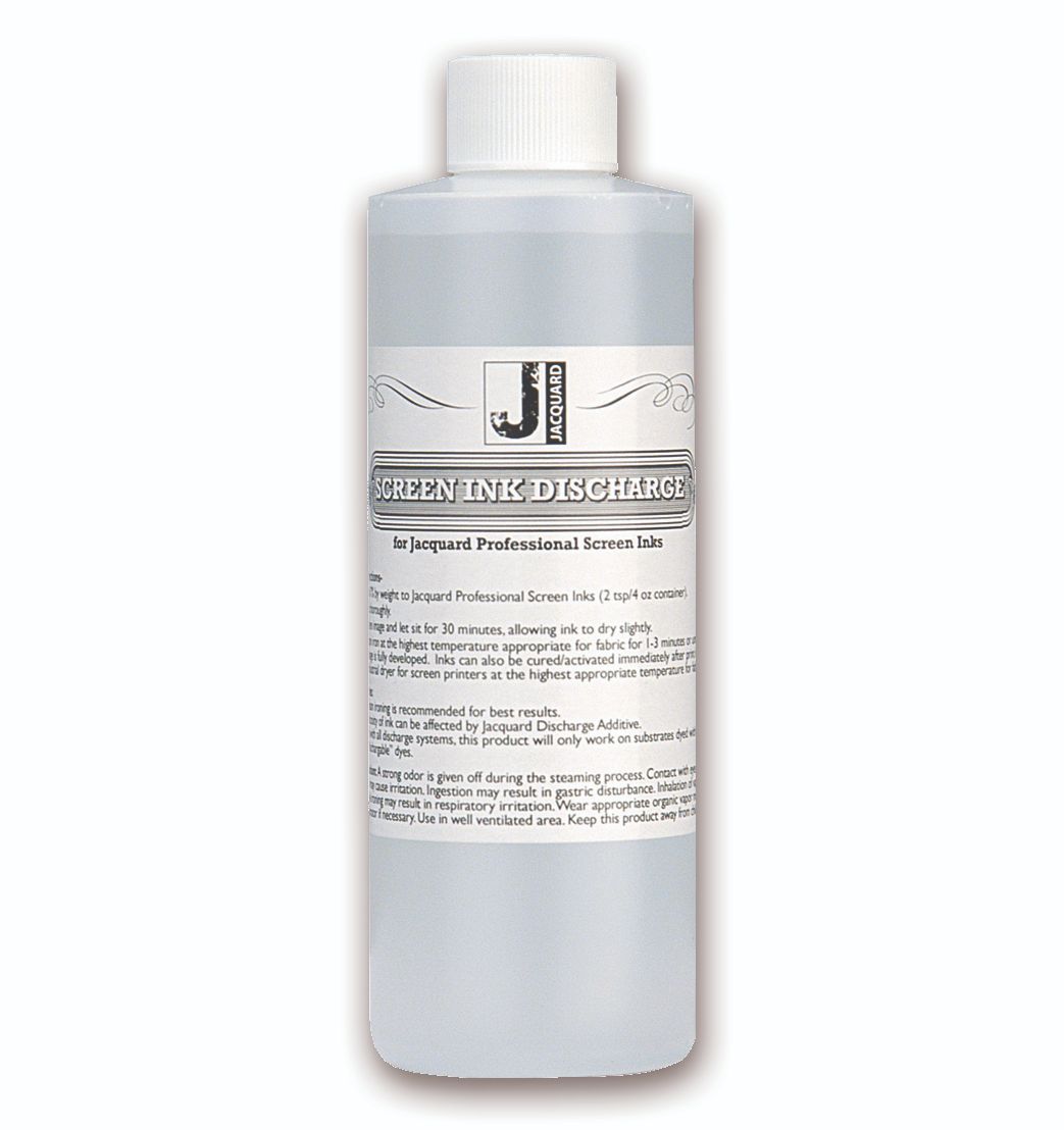Inchiostro Serigrafico Professionale Jacquard - Giallo Opaco 124 - Base Acqua 118ml - Per Tessuti, Carta, Plastica