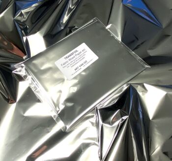 Silver Transfoil - 40 x 75cms