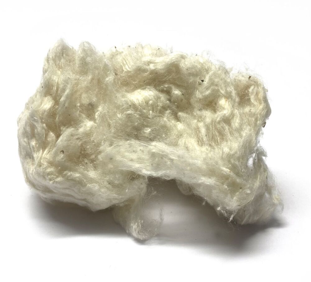 Bleached Silk Tussah Noil - Vintage
