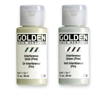 Golden Fluid Acrylics 30ml - Interference Colours