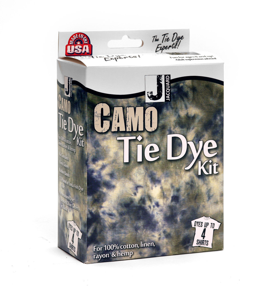 Jacquard Camo Tie Dye Kit - Artist & Craftsman Supply