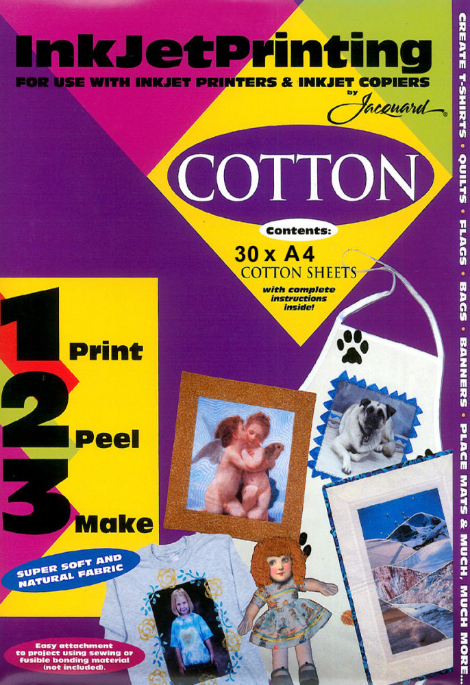 Jacquard Inkjet Cotton Percale - Pack of 30 sheets