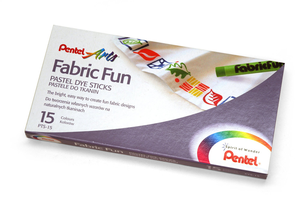 Pentel Fabric Fun Crayons