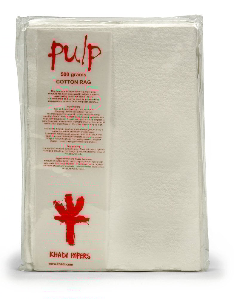 Cotton Rag Pulp 500g
