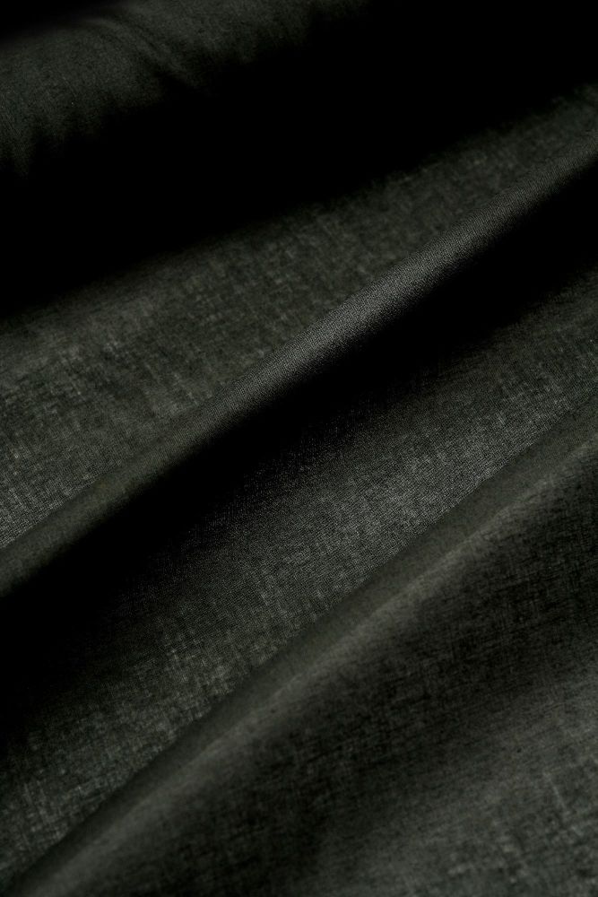 Black Discharge Cotton Borsalini 150cm x 1m