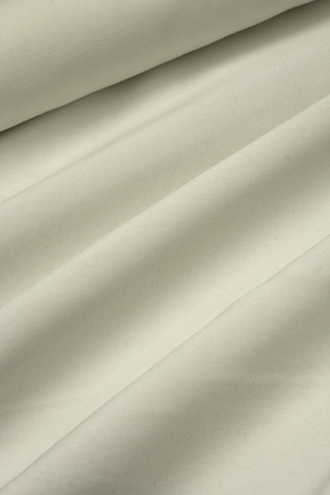 White Cotton Velvet 140cmx 1m