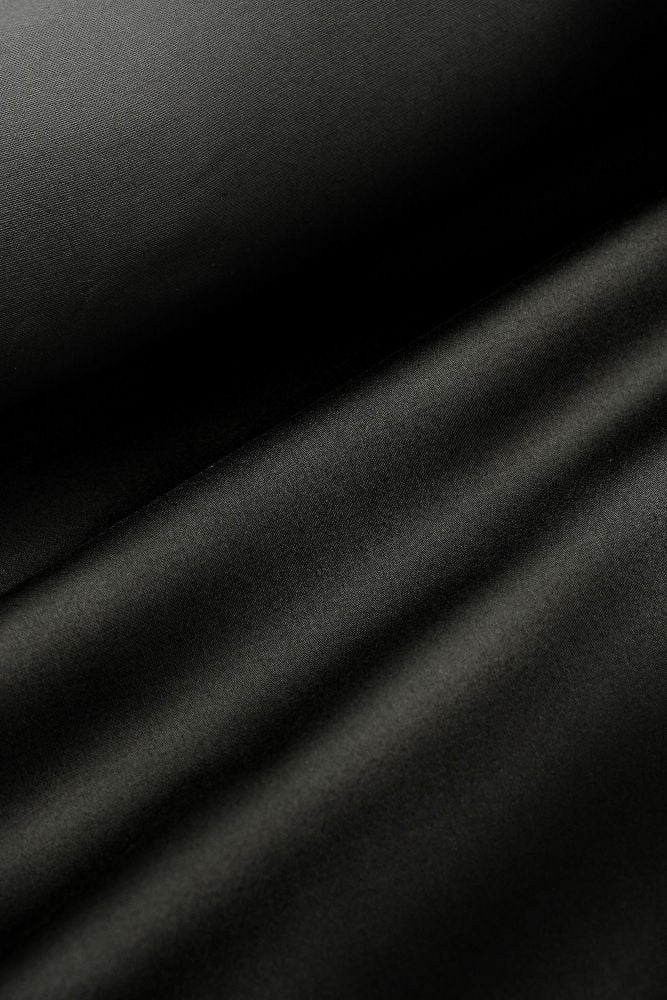 Black Discharge Cotton Sateen 280cm x 1m