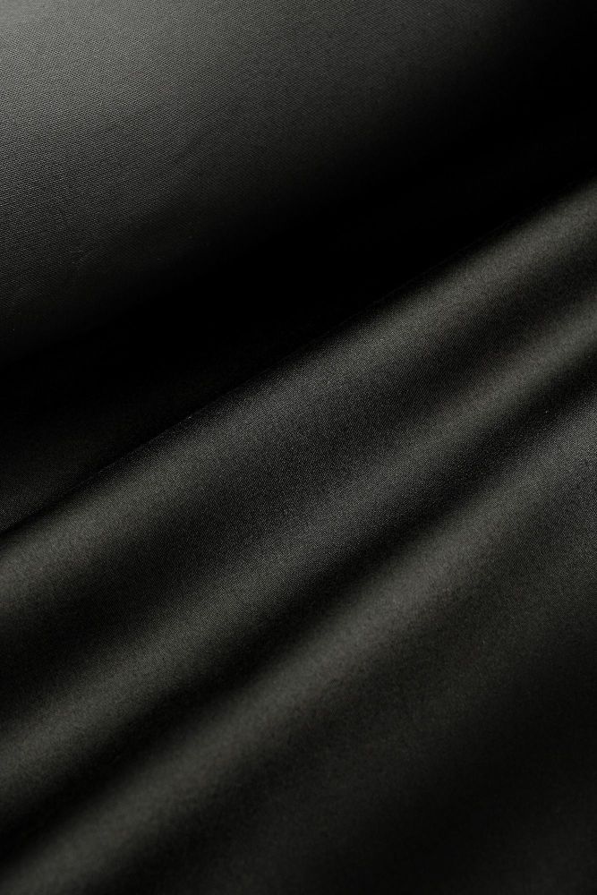 Black Discharge Cotton Sateen 140cm x 1m