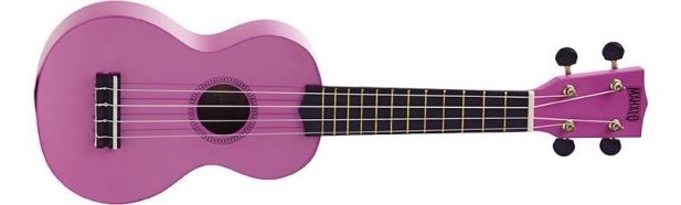 Mahalo rainbow ukulele Pink 