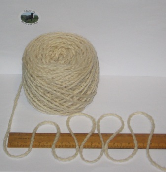 100g ball Cream 100% Pure Merino knitting Wool Worsted Spun Thick Chunky Yarn
