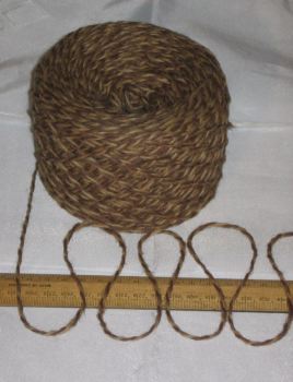 100g Toffee & Caramel Brown Marl 100% Pure Wool British Breed knitting dk EFW 510