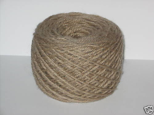 100% Pure Wool British Breed thin aran knitting yarn LIGHT BROWN BBW 329