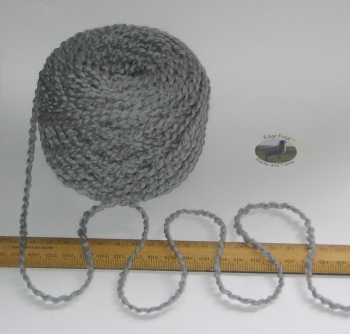 100g ball Grey Blue Ocean Air wavy Boucle 100% Pure Wool knitting yarn Chunky
