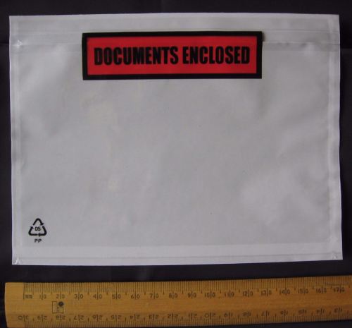 25 pack A6 size Documents Enclosed Wallets Pouches 175 x 132 mm ~ Printed