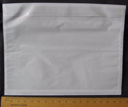 100 pack A6 size Documents Enclosed Wallets Pouches 175 x 132 mm ~ Plain