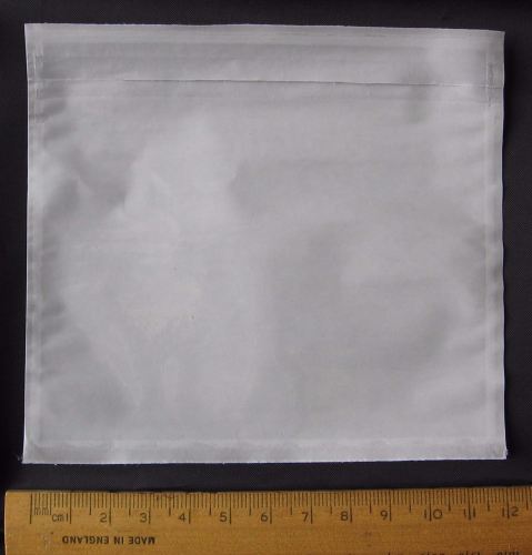 5 pack A7 size Documents Enclosed Wallets Pouches envelopes 123 x 110 mm ~ Plain
