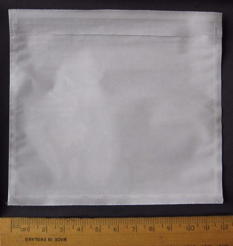 10 A7 size Documents Enclosed Wallets Pouches Envelopes 123x110 mm Plain British
