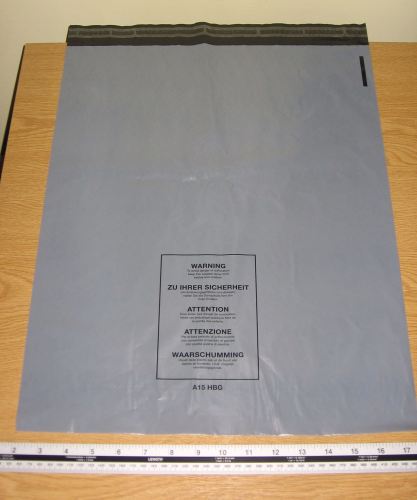 50 x Large Grey Mail Bags Strong Parcel Sacks approx 400mm x 500mm 16