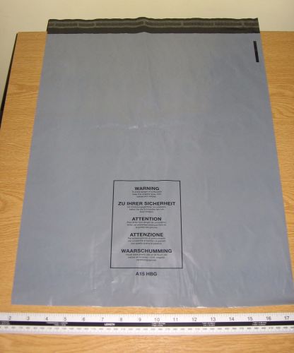 Box 500 Large Grey Mail Bags Strong Parcel Sacks 16