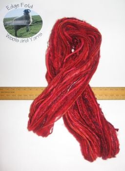 60m 20 x 3m Variety Pack Red knitting wool yarn Craft Weaving Oddments Bundle